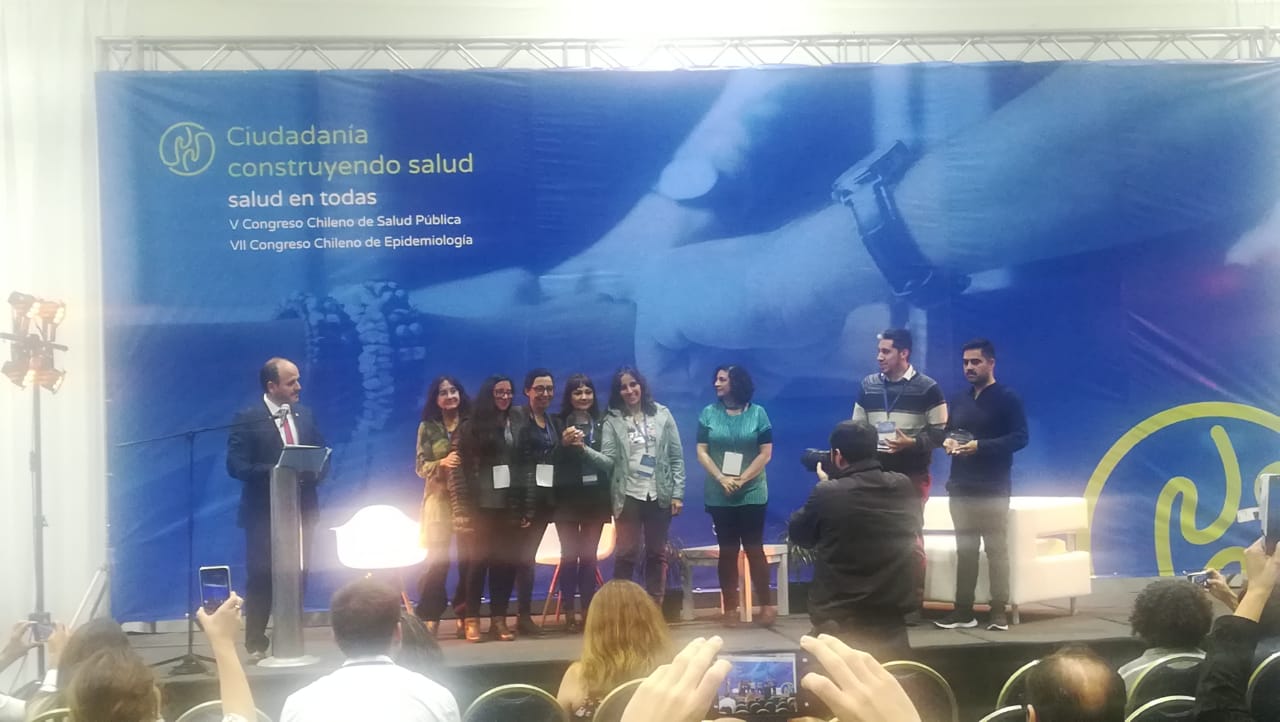 Equipe Equity LA Chile ganha prêmios como a melhor comunicação e poster acadêmico no Congresso Chileno de Saúde Pública e Epidemiologia 2018